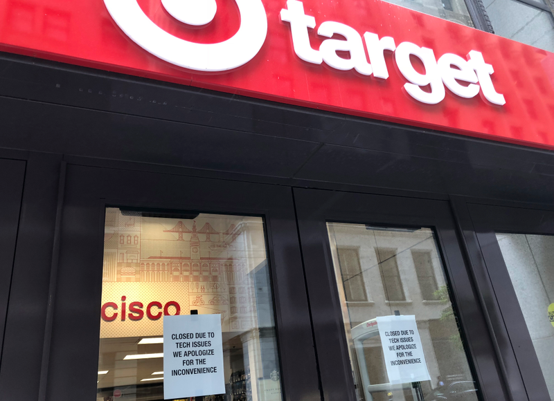 A Target location in San Francisco on June 15, 2019.